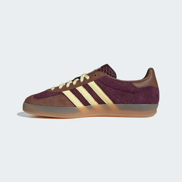 adidas Gazelle Indoor Maroon Almost Yellow JI0324