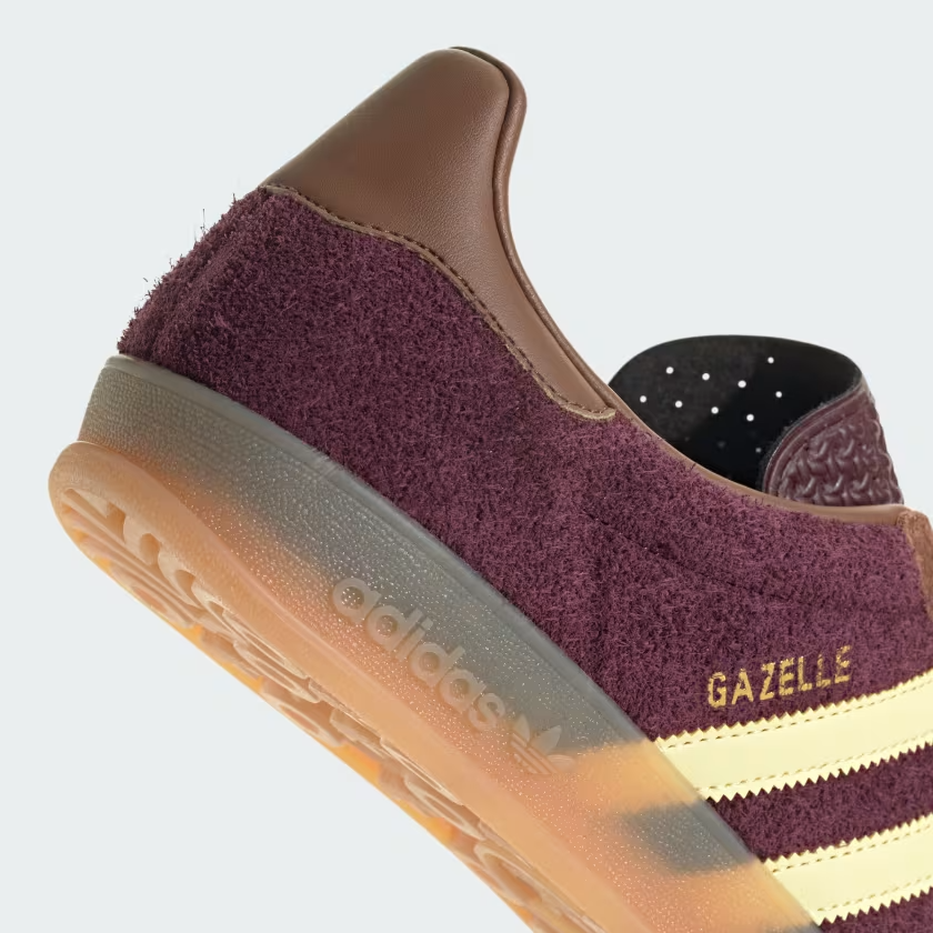 adidas Gazelle Indoor Maroon Almost Yellow JI0324