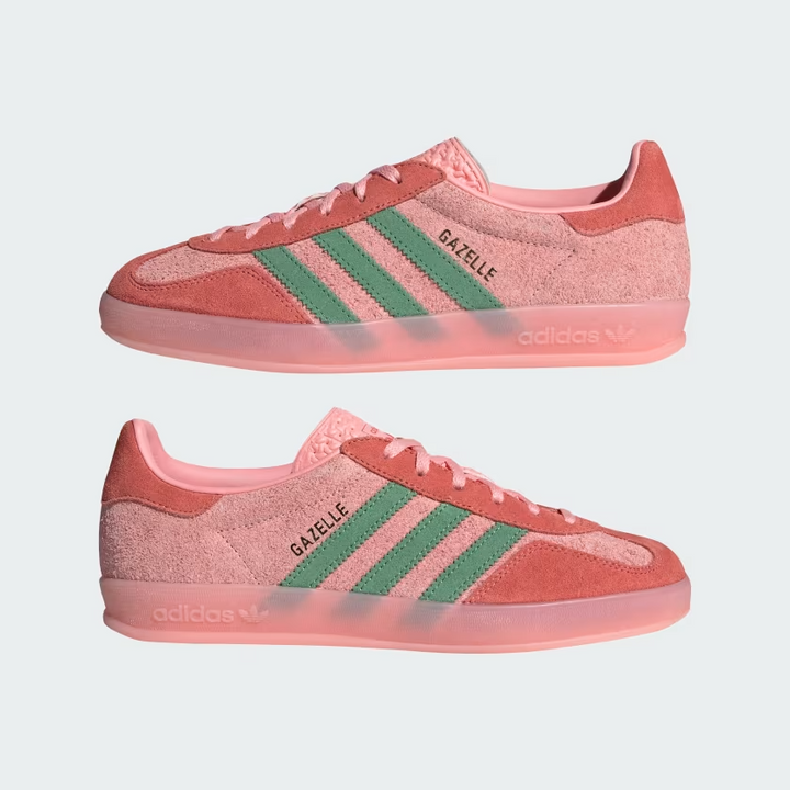 adidas Gazelle Indoor Semi Pink Spark Preloved Scarlet Women's IG6782