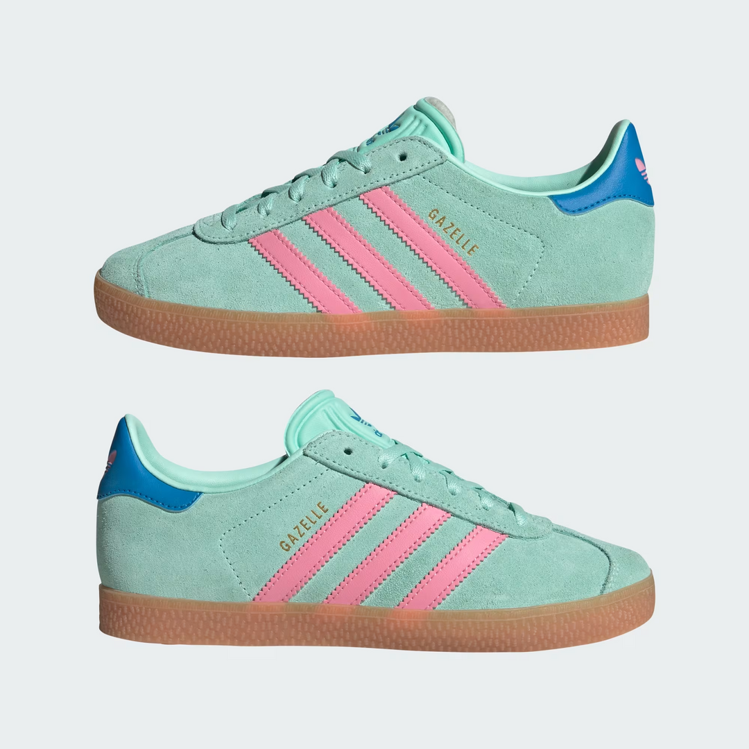 adidas Gazelle J Clear Mint Bliss Pink Zielone JP7125