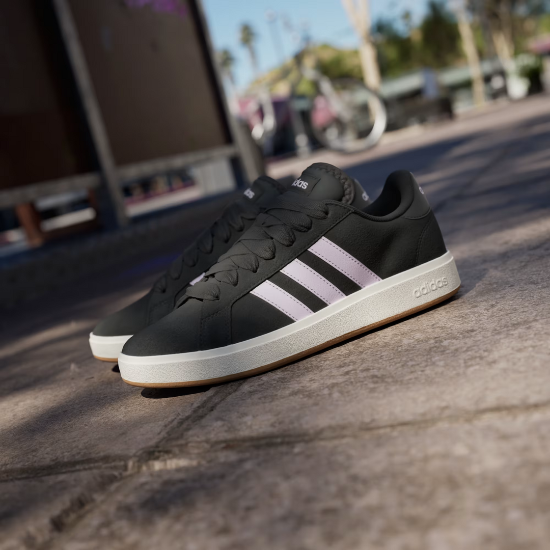 adidas Grand Court Base 00s Black Czarne JQ3596