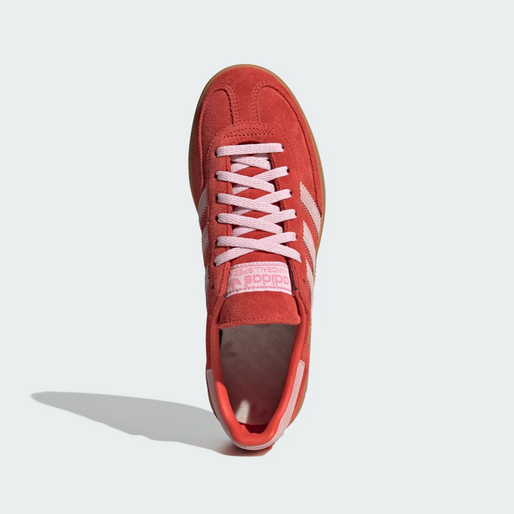 adidas Handball Spezial Bright Red Clear Pink (Women's) Czerwone IE5894