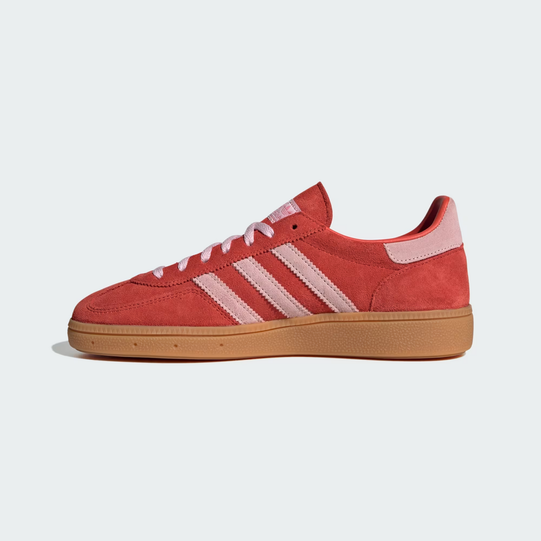 adidas Handball Spezial Bright Red Clear Pink (Women's) Czerwone IE5894