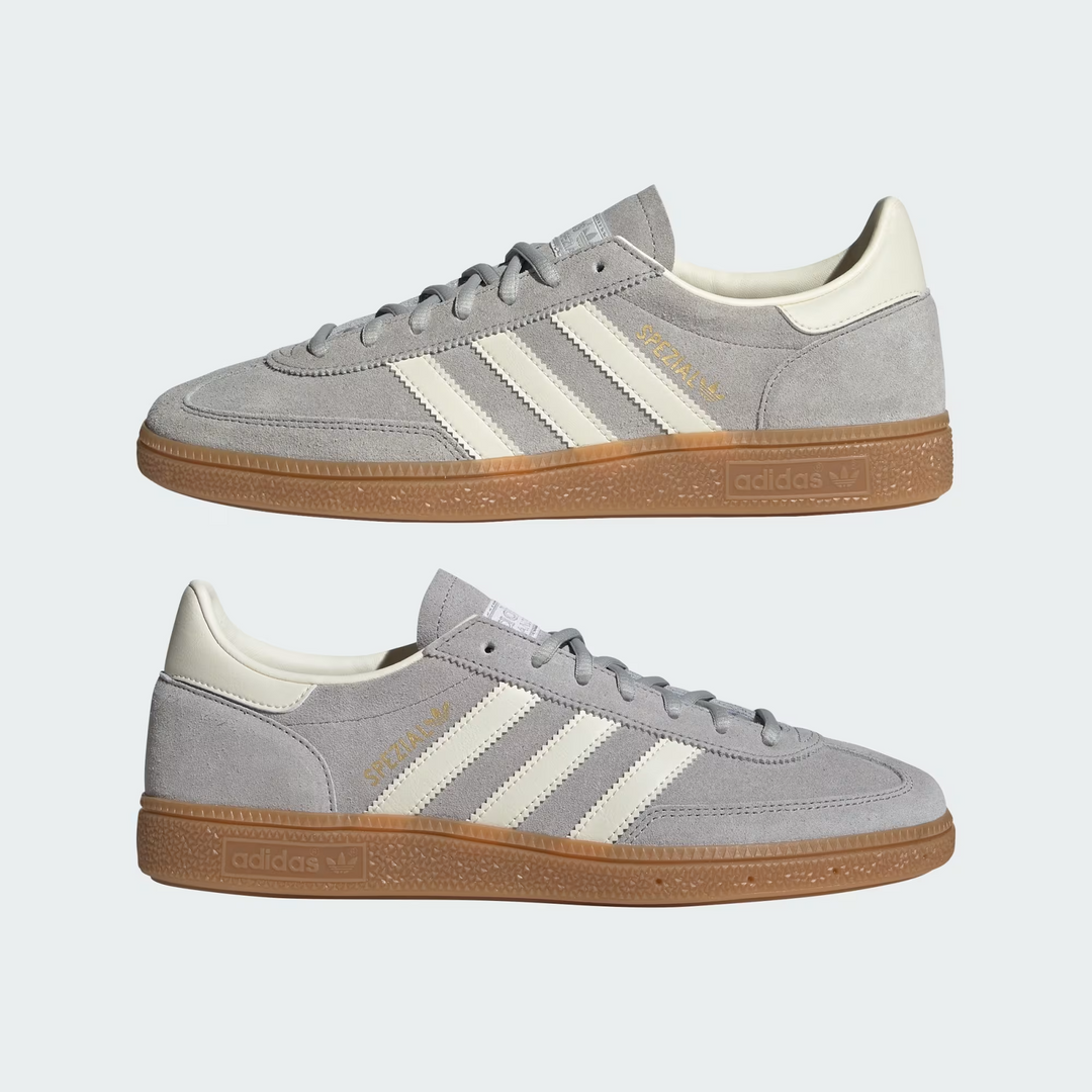 adidas Handball Spezial "Grey Cream White" Szare Damskie Buty Sportowe Sneakersy IF7086