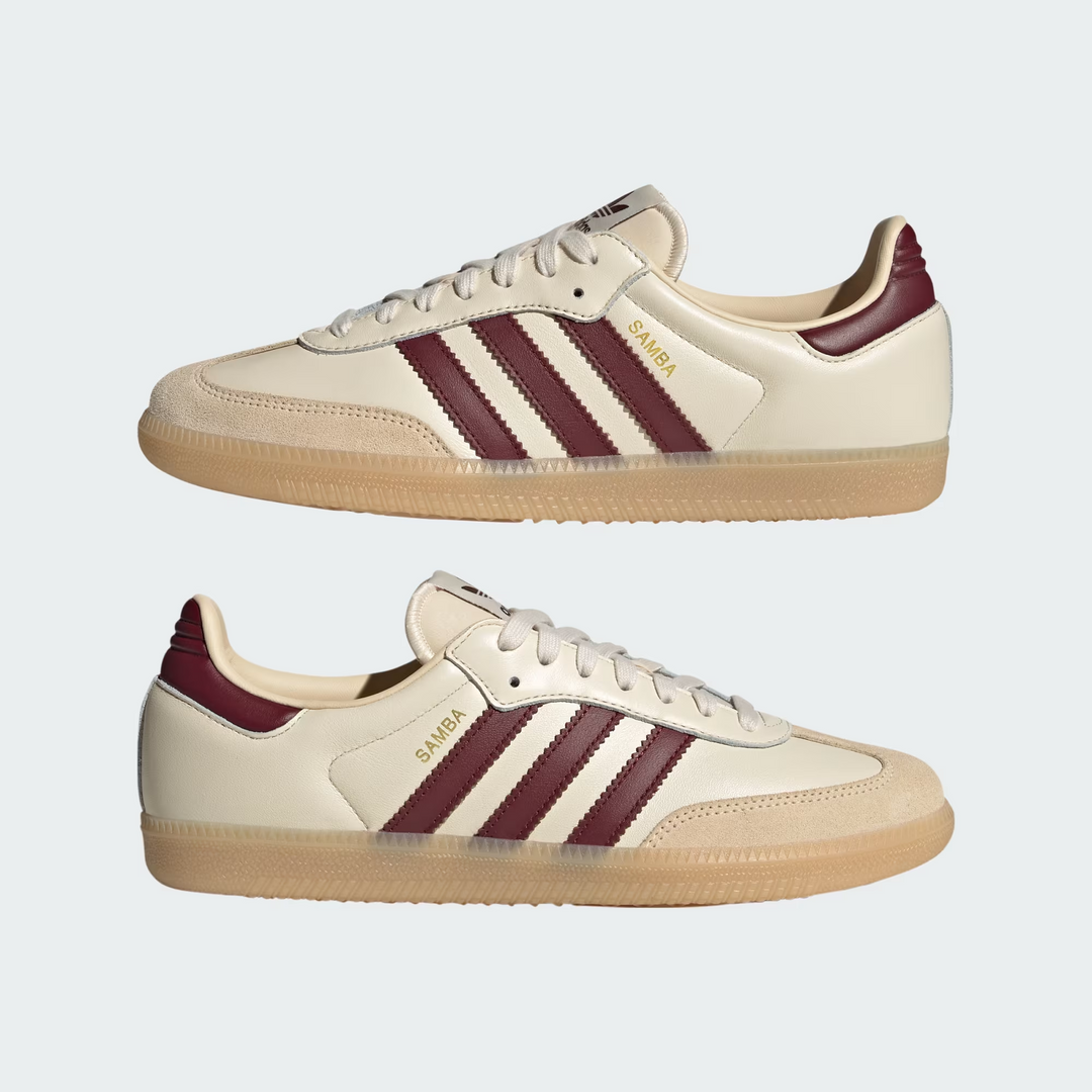 adidas Samba OG Shadow Red Beżowe Czerwone JS3830