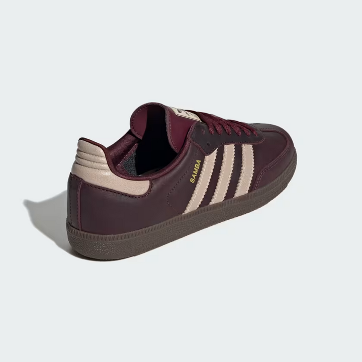 adidas Samba OG Maroon Crystal Sand Women's IF7004