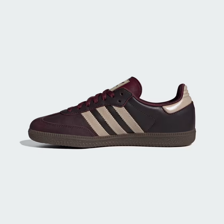adidas Samba OG Maroon Crystal Sand Women's IF7004