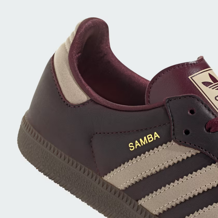 adidas Samba OG Maroon Crystal Sand Women's IF7004