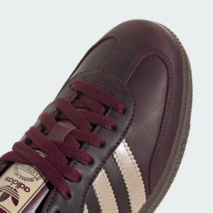 adidas Samba OG Maroon Crystal Sand Women's IF7004