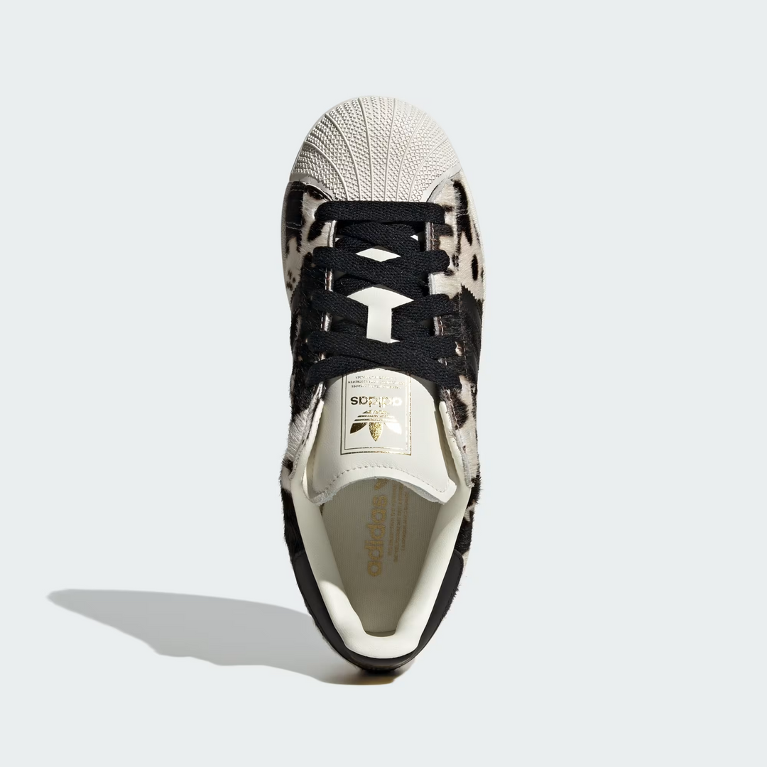 adidas Superstar II W "Cow Print" Białe Czarne JP8164