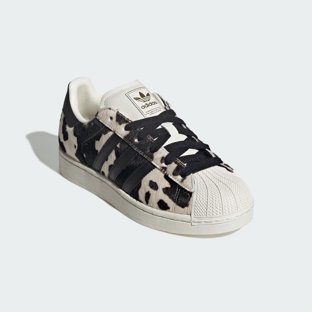 adidas Superstar II W "Cow Print" Białe Czarne JP8164