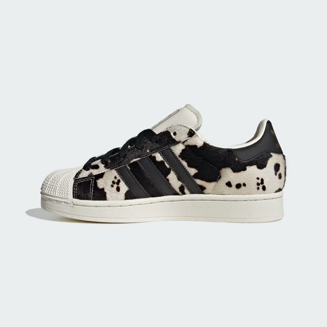adidas Superstar II W "Cow Print" Białe Czarne JP8164