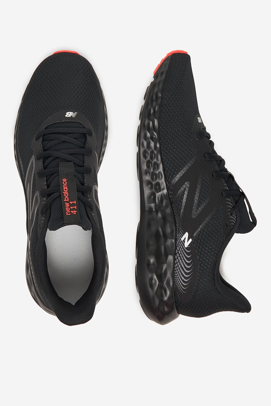 New Balance 411 v3 "Black" Czarne Buty Sportowe Męskie Sneakersy M411RU3