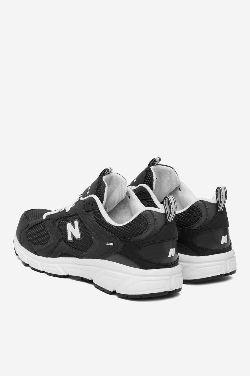 New Balance 408 "Black" Czarne Buty Sportowe Męskie Sneakersy U4089BN