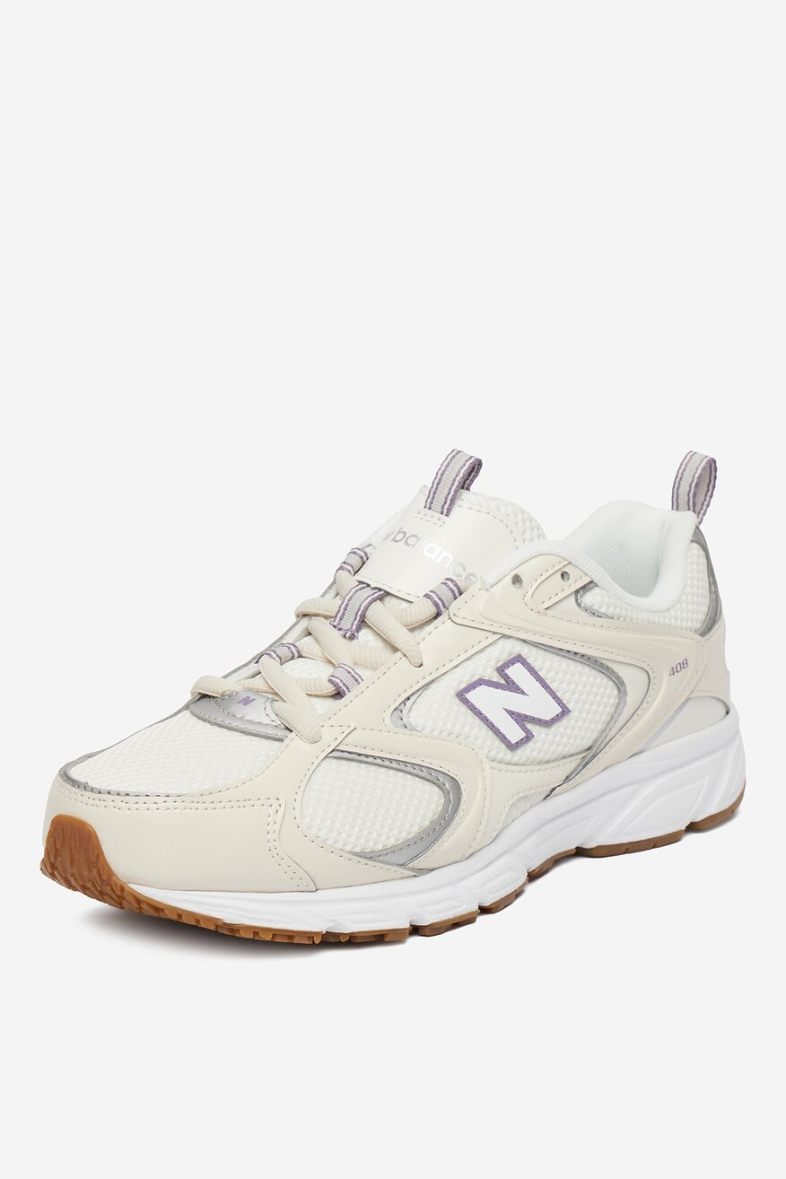 New Balance 408 "Beige Lavender" Białe Buty Sportowe Sneakersy U4084OJ
