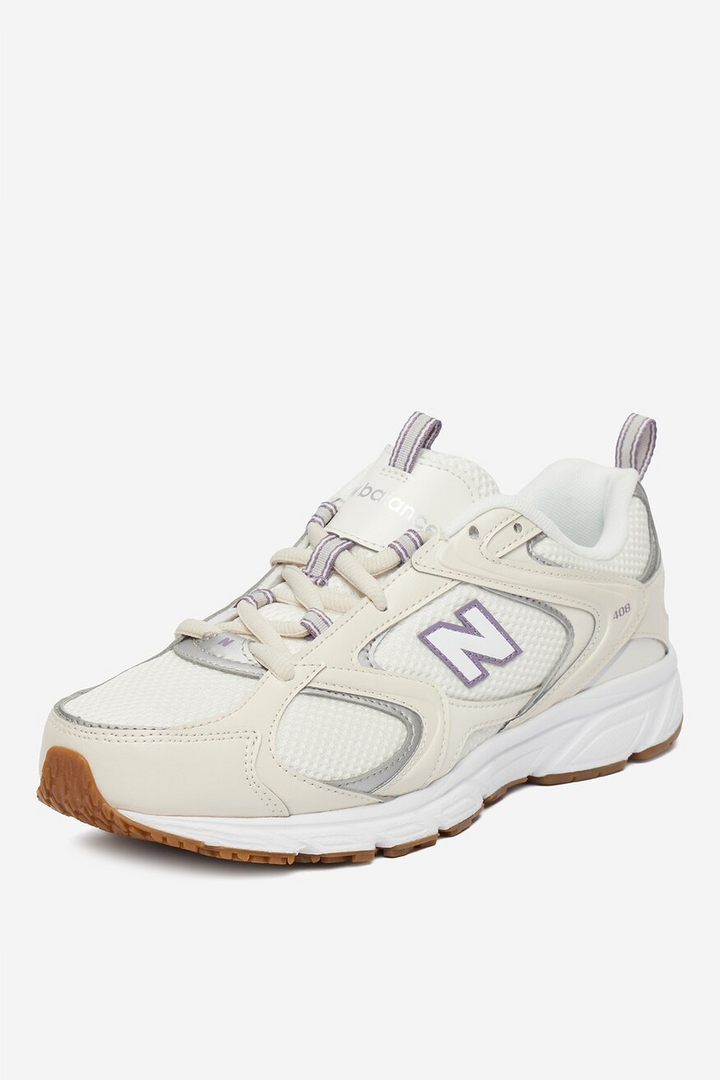 New Balance 408 "Beige Lavender" Białe Buty Sportowe Sneakersy U4084OJ