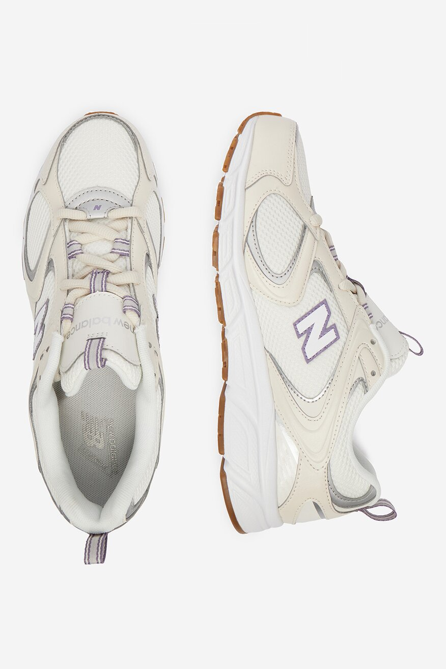 New Balance 408 "Beige Lavender" Białe Buty Sportowe Sneakersy U4084OJ