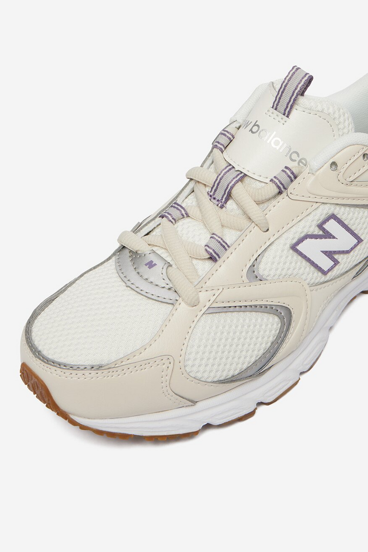 New Balance 408 "Beige Lavender" Białe Buty Sportowe Sneakersy U4084OJ