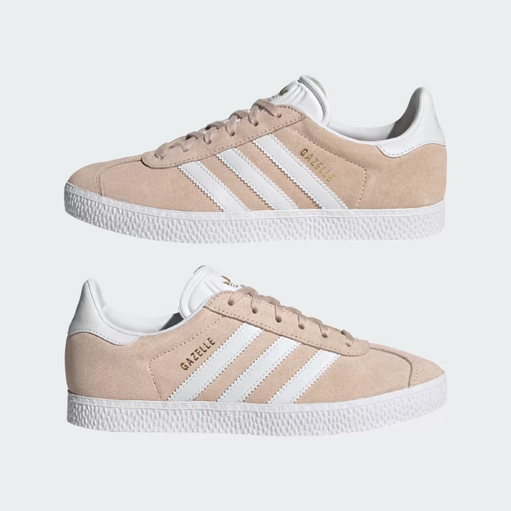 adidas Gazelle J Pink Tint Cloud White Beżowe H01512