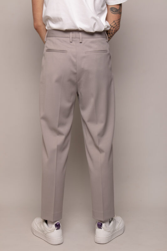 Filippa K M. SAMSON WOOL TROUSERS Szare Wełniane Spodnie Materiałowe Eleganckie Męskie WJZ