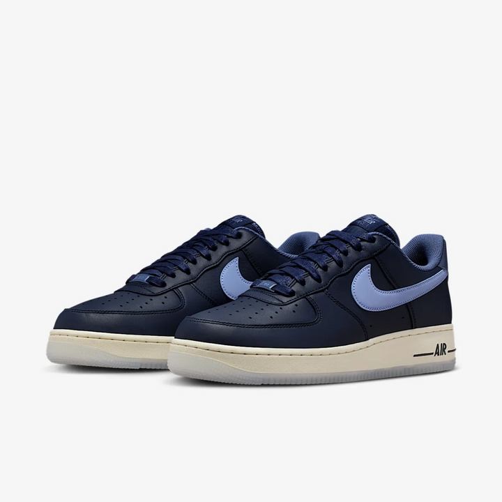 Nike Air Force 1 Low '07 "Obsidian Diffused Blue" Granatowe Męskie Buty Sportowe Sneakersy IM6600-451