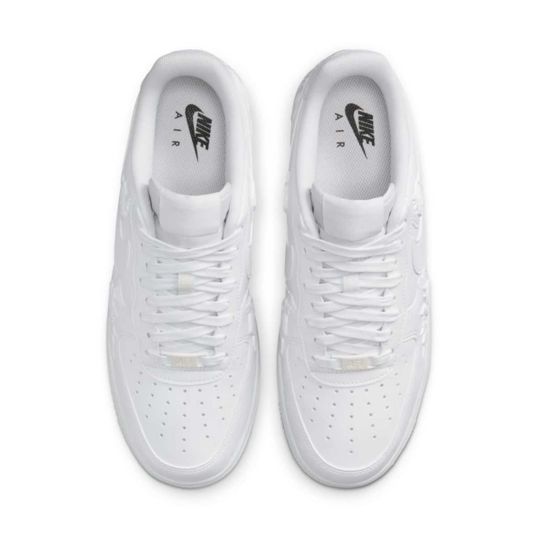 Nike Air Force 1'07 W "White Roses" Białe Damskie Buty Sportowe Sneakersy HF2016-100