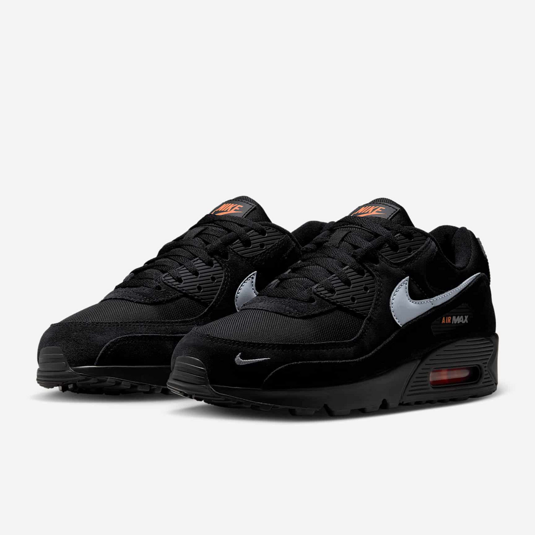 Nike Air Max 90 "Black Total Orange" Czarne DO6706-010
