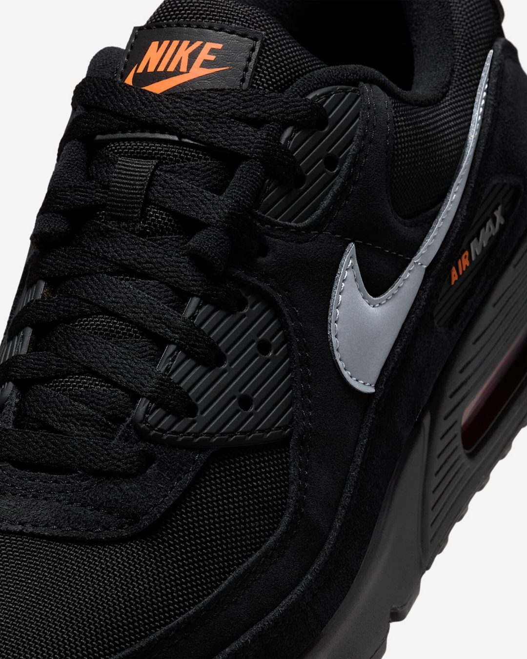 Nike Air Max 90 "Black Total Orange" Czarne DO6706-010