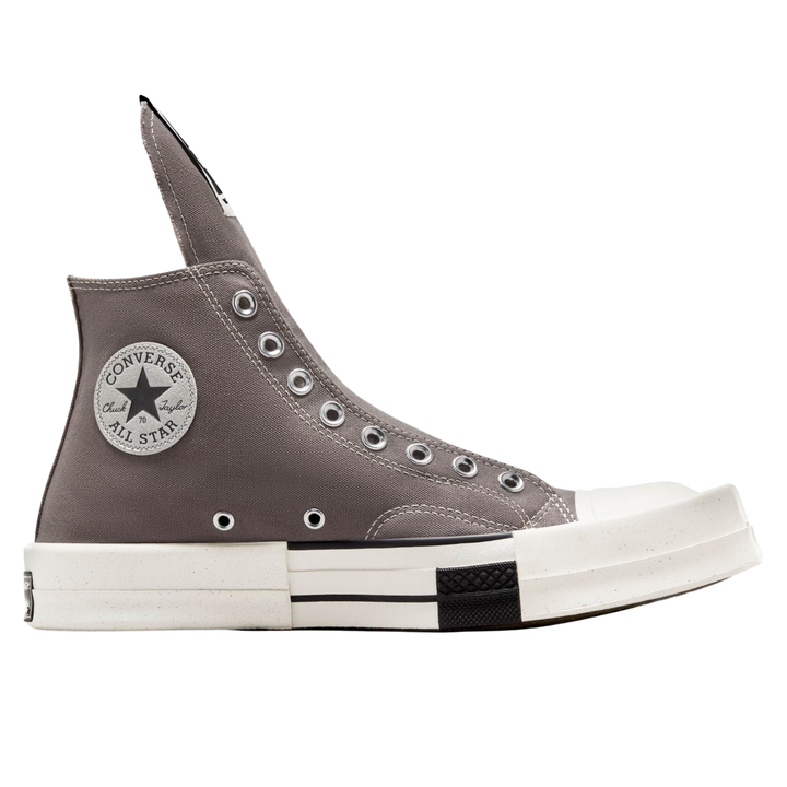 Converse x Rick Owens DRKSHDW "Iron" Chuck 70 Laceless Szare Damskie Buty Sportowe Trampki A03938C
