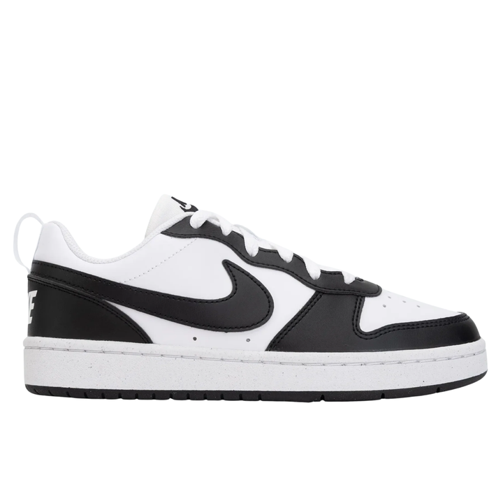 Nike Court Borough Low Recraft GS "White Black" Białe Czarne Buty Sportowe Sneakersy DV5456-131