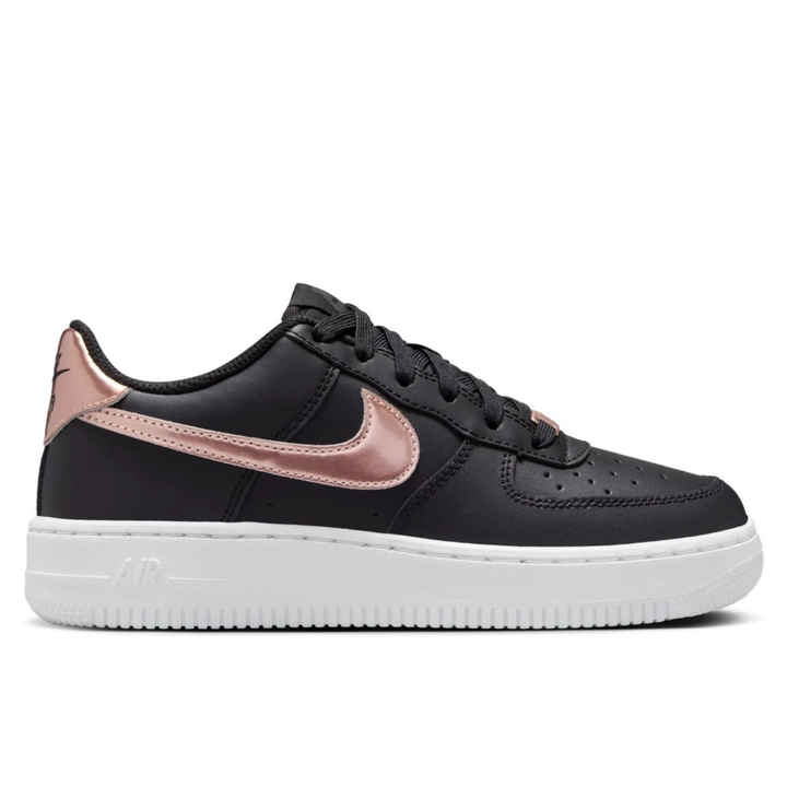 Nike Air Force 1 SE GS "Metallic Red Bronze" Czarne HF5482-001