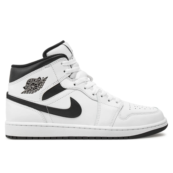 Air Jordan 1 Mid "White Black" Białe DQ8426-132