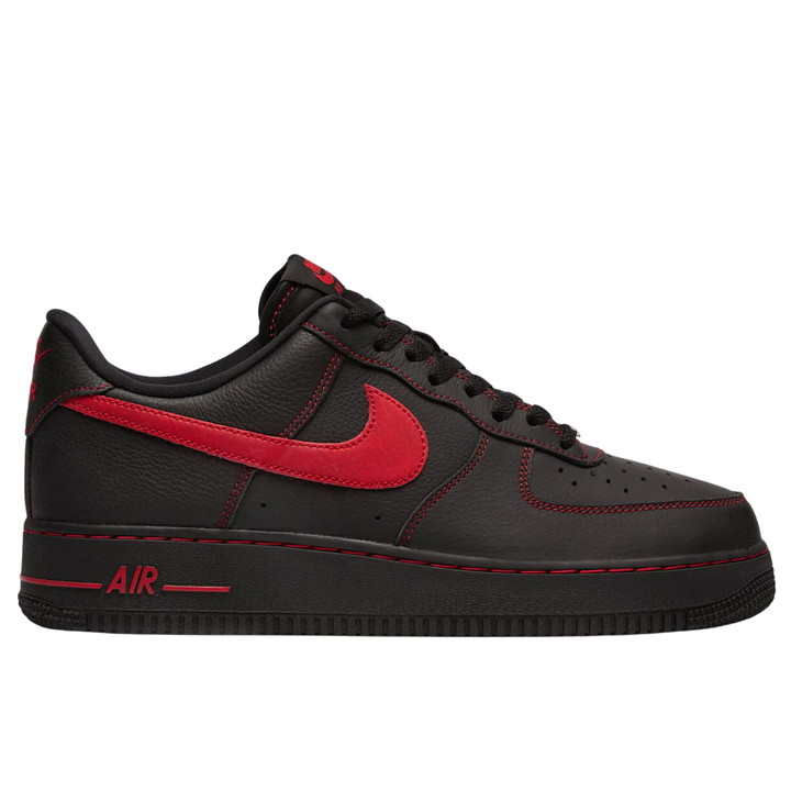 Nike Air Force 1 Low '07 LV8 "Bred" Czarne Czerwone HQ2037-005