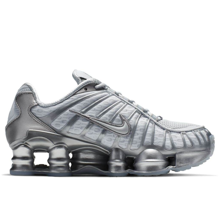 Nike Shox TL "Pure Platinum" Srebrne Białe AR3566-003
