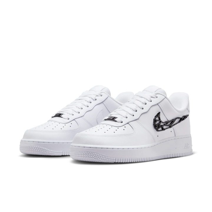Nike Air Force 1 Low Liquid Metal Swoosh Białe IF1686-101