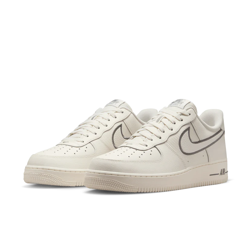 Nike Air Force 1 Low "Sail Cool Grey" Białe Męskie Buty Sportowe Sneakersy IB7677-101