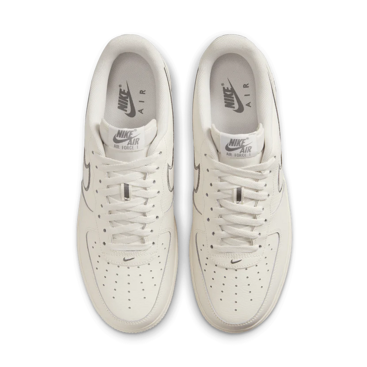 Nike Air Force 1 Low "Sail Cool Grey" Białe Męskie Buty Sportowe Sneakersy IB7677-101