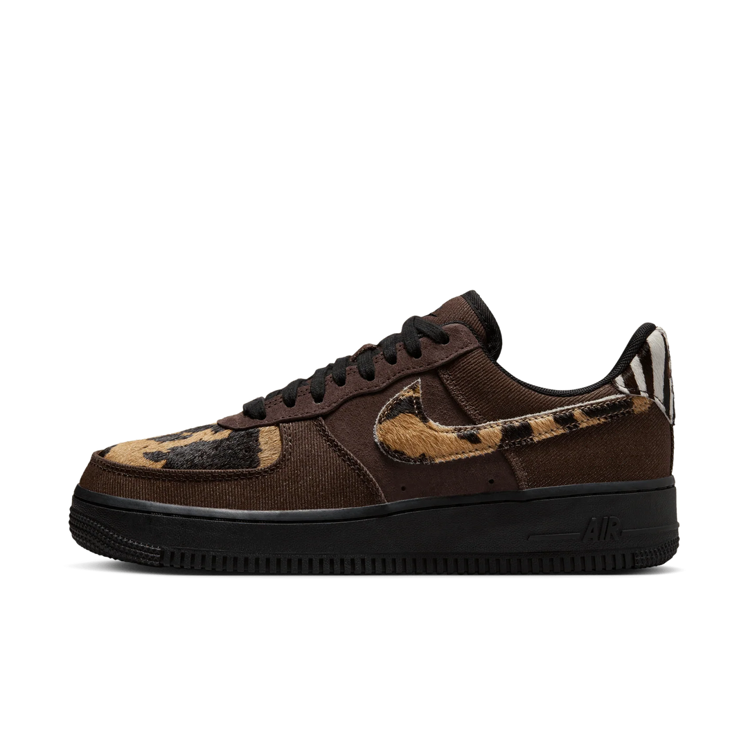 Nike Air Force 1 Low Animal Print Brązowe HV6356-200