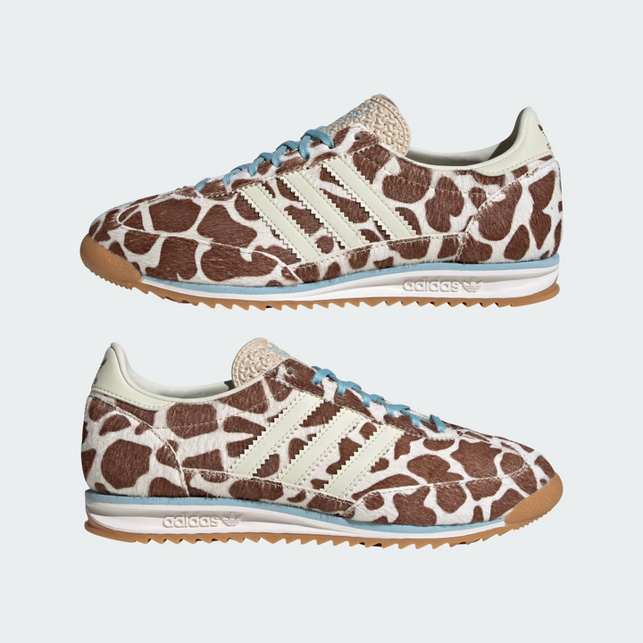 adidas SL 72 OG "Giraffe" Brązowe Białe Buty Sportowe Damskie Sneakerst KH8967