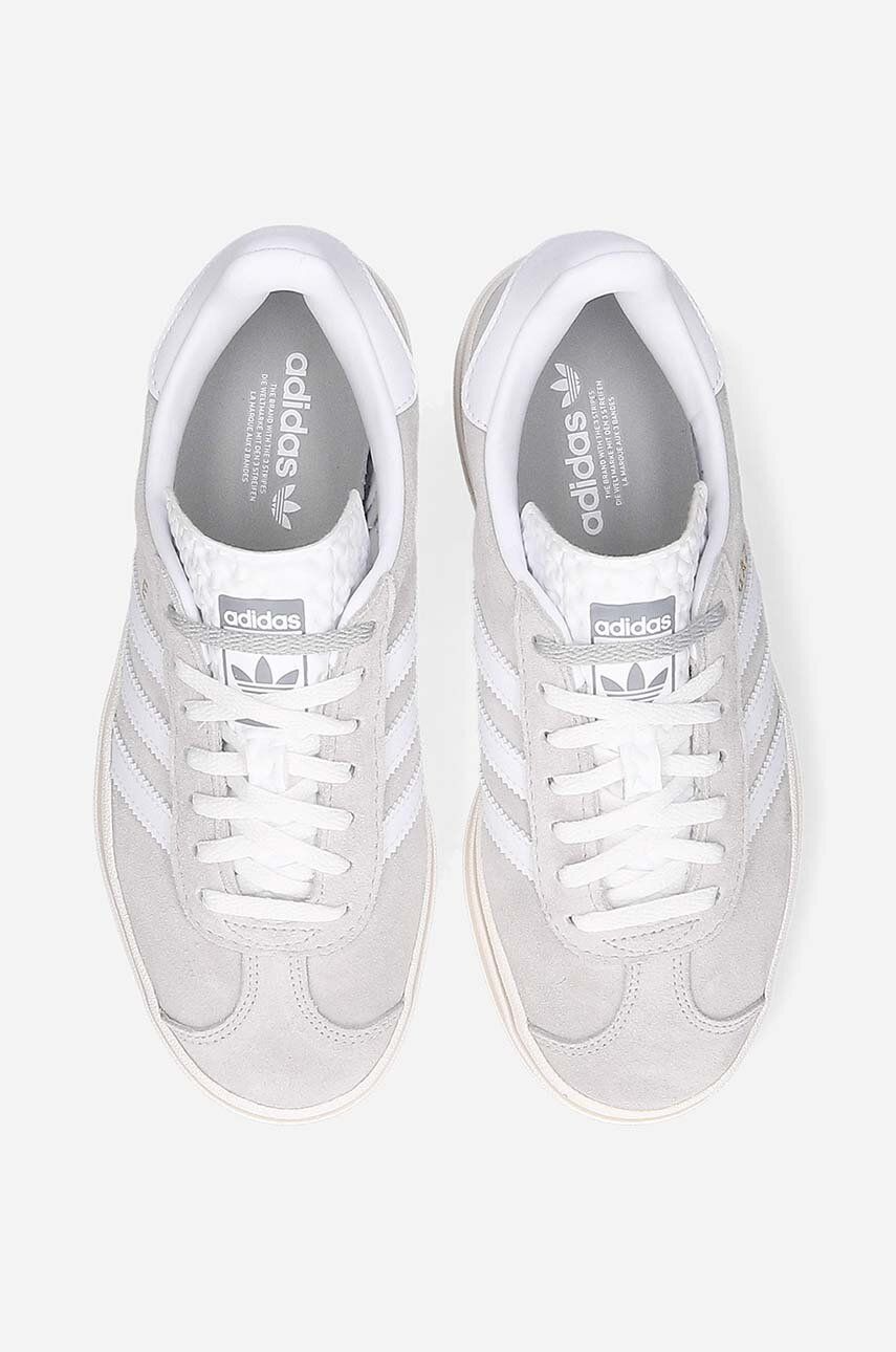 adidas Gazelle Bold Grey White HQ6893