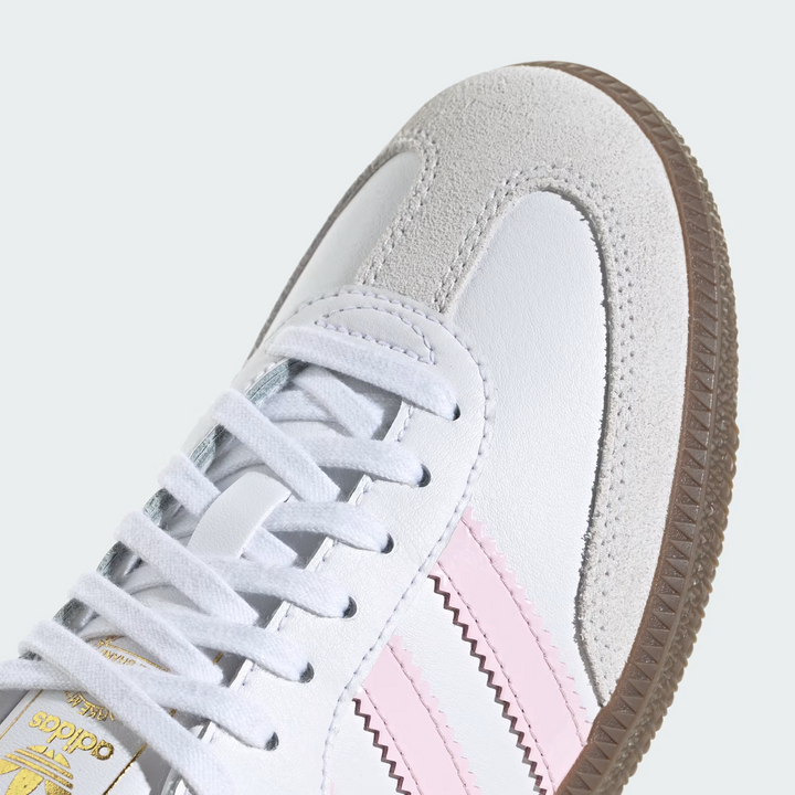 adidas Samba OG J "White Clear Pink" Białe JQ2845