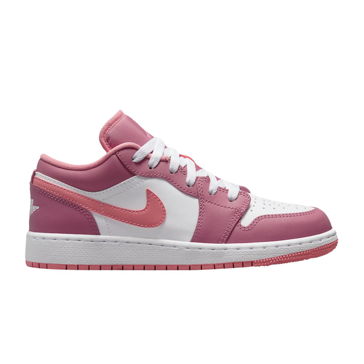 Air Jordan 1 Low Desert Berry GS Różowe 553560 616