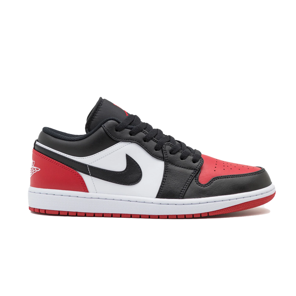 Air Jordan 1 Low Black Varsity Red 553558-161