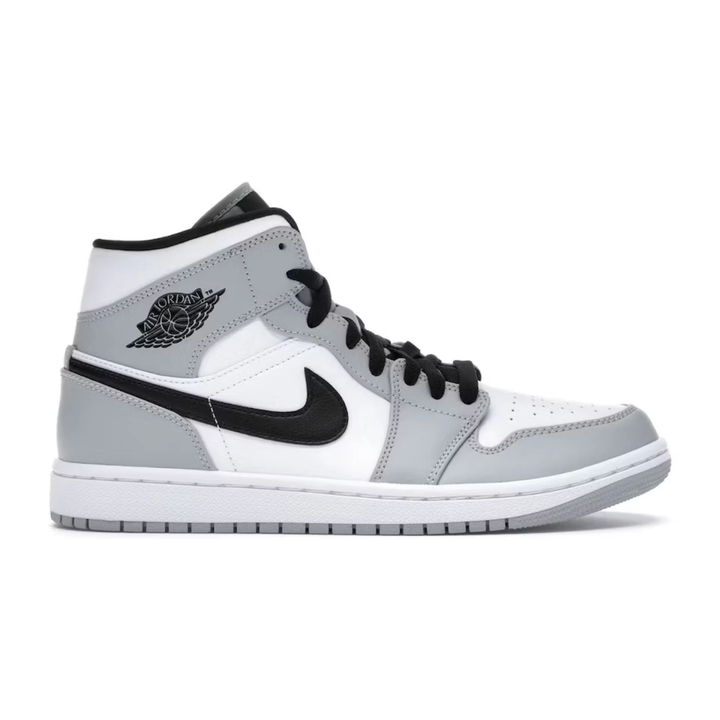 Air Jordan 1 Mid Light Smoke Grey Szare 554724-092