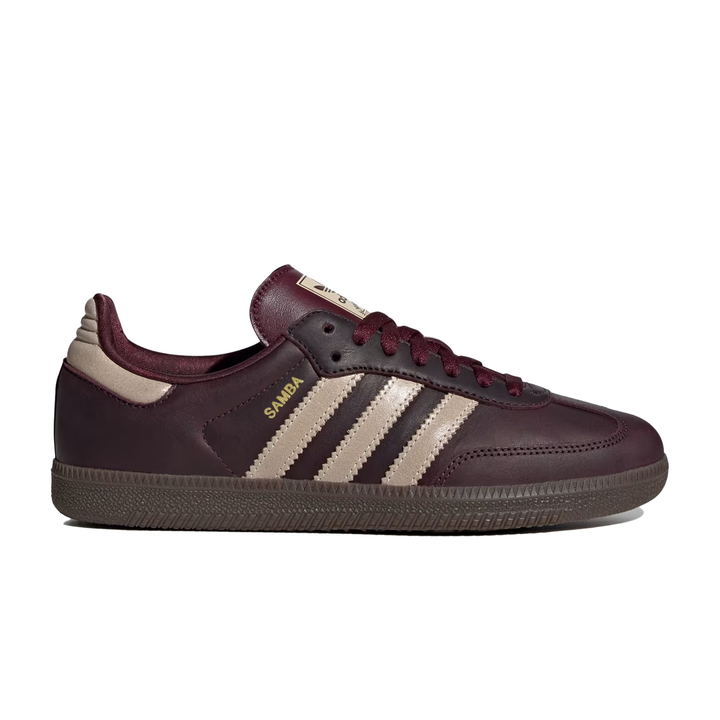 adidas Samba OG Maroon Crystal Sand Women's IF7004