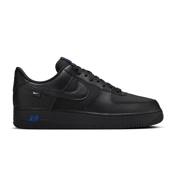 Nike Air Force 1 '07 Black Astronomy Blue HM9605 001 Czarne