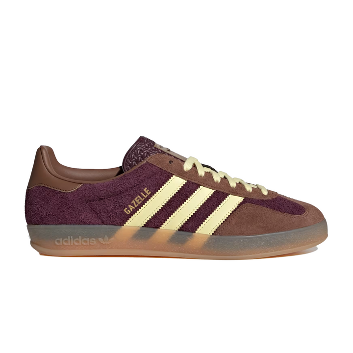 adidas Gazelle Indoor Maroon Almost Yellow JI0324