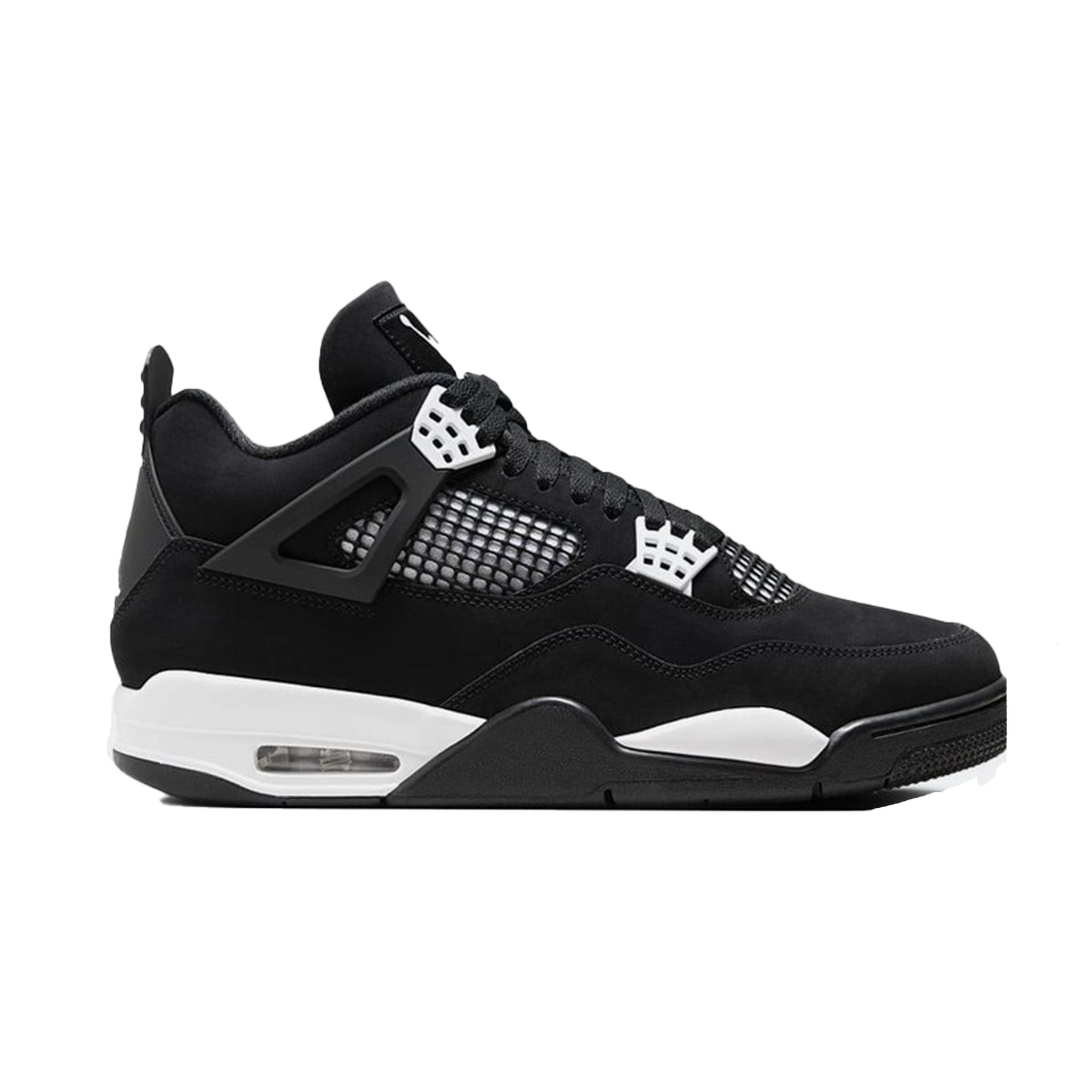 Air Jordan 4 Retro White Thunder Czarne FQ8138-001