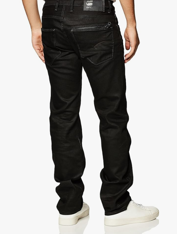 G-Star Raw Attacc Straight Czarne Męskie Spodnie WJZ