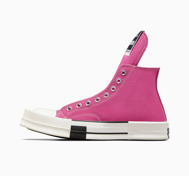 Converse x Rick Owens DRKSHDW "Pink" Chuck 70 Laceless Różowe Damskie Buty Sportowe Trampki A05685C